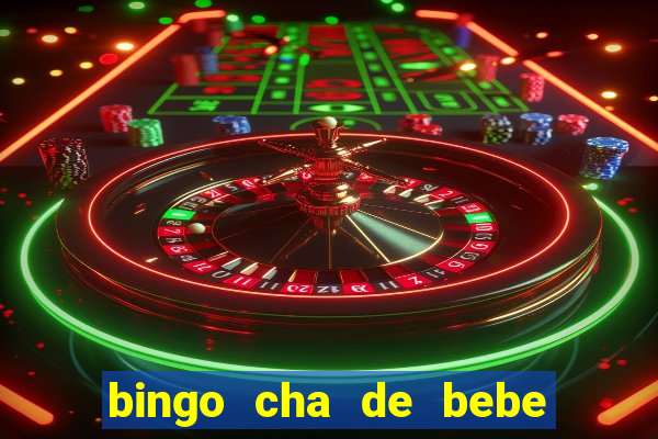 bingo cha de bebe cartelas para imprimir